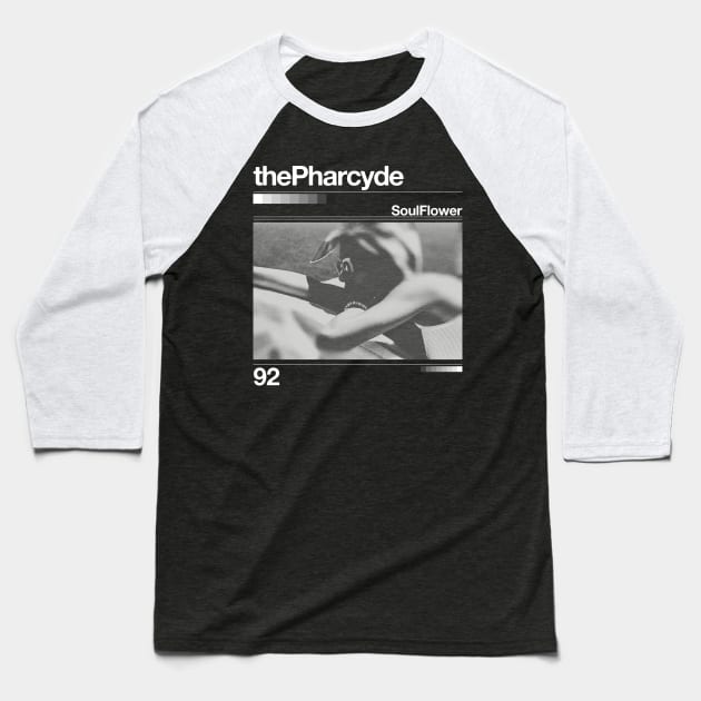 The Pharcyde //Soul Flower - Artwork 90's Design Baseball T-Shirt by solutesoltey